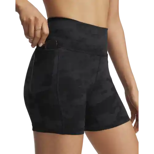 Under Armour Short Licra Middy de Mujer Negro Talla MD
