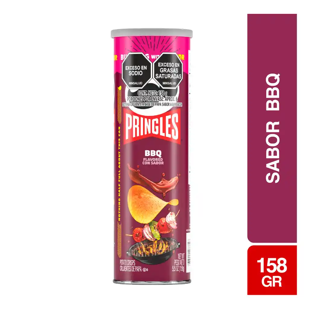 Pringles papas BBQ