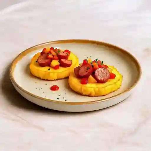 Toston Con 2 Chorizos