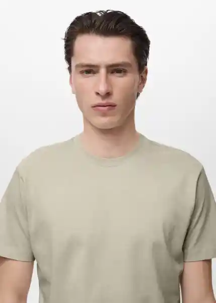 Camiseta Cherlo Arena Talla L Hombre Mango