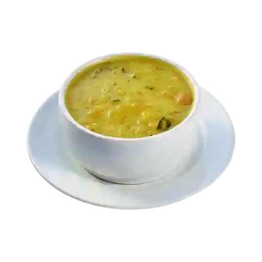 Sopa de cuchuco en taza