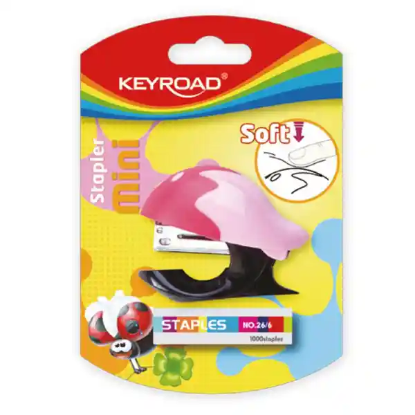 Keyroad Grapadora Mini+ Caja de Grapas Kr-971301