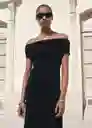 Vestido Lola Negro Talla S Mujer Mango