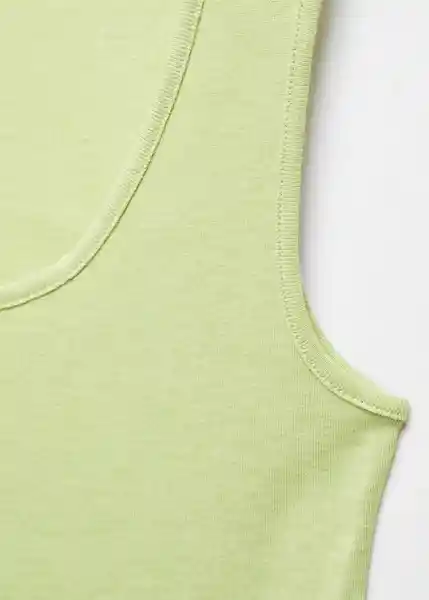 Top Pinot Verde Talla S Mujer Mango