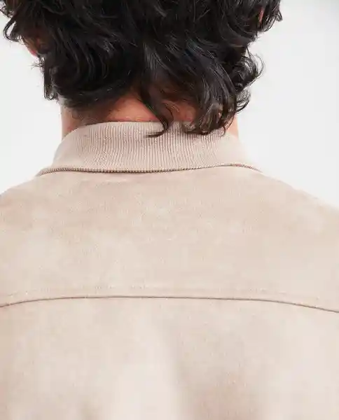Chaqueta Utility Bomber Beige Incienso Medio Talla L Chevignon