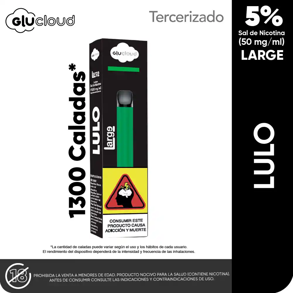 Glucloud Vapeador Lulo Large