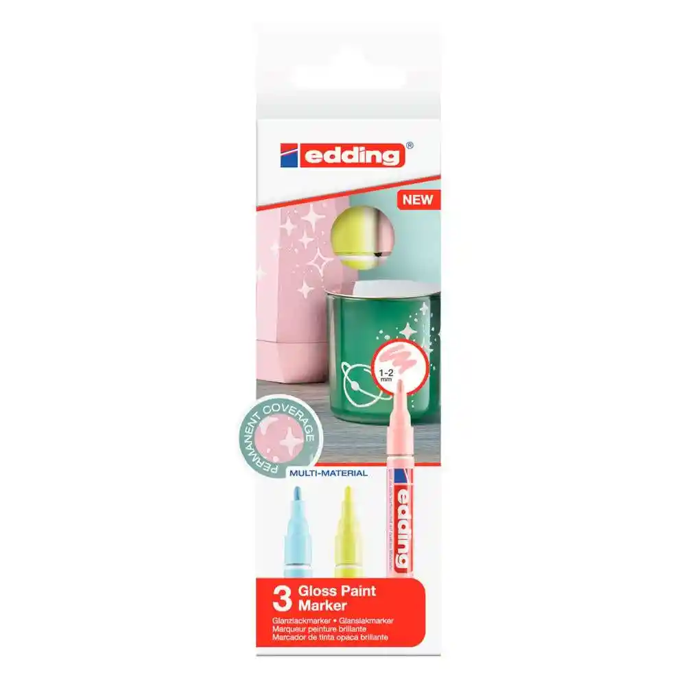 Edding Marcador S Paint Marker Pastel E7513