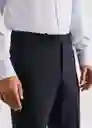 Pantalón Breda Navy Talla 44 Hombre Mango