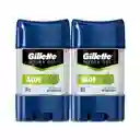 Desodorante Antitranspirante Hombre Gillette Hydra Gel Aloe 82 g Pack 2 Unidades