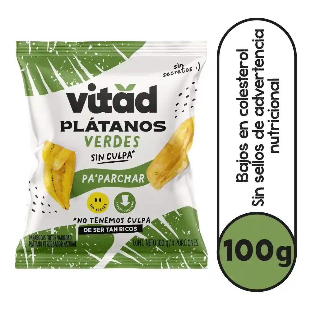 VITAD Platanitos verdes 100g