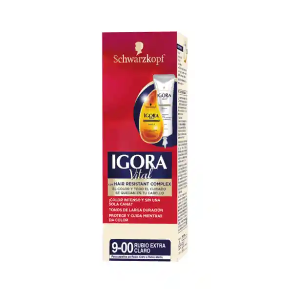 Igora Vital Tinte Rubio Extra Claro 9-00 50 mL