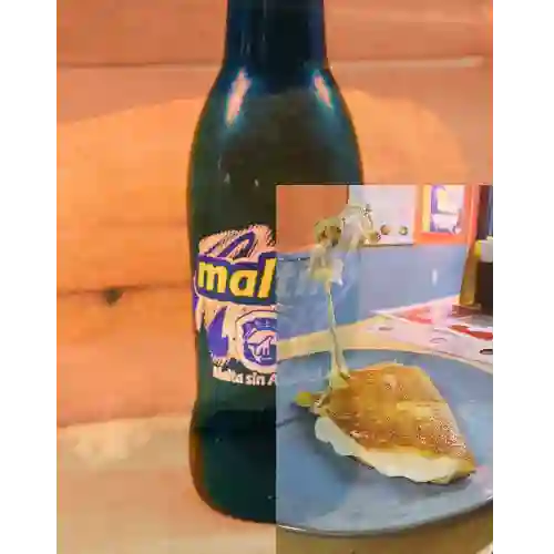Cachapa Tradicional + Maltín Polar