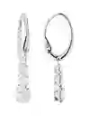 Swarovski Aretes de Mujer Blanco 416155