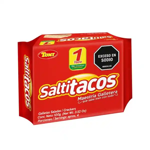 Saltitacos Galletas Saladas Minitaco Federal