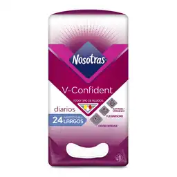 Protectores Nosotras V- Confident Largos X 24Und