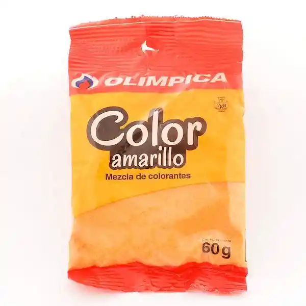  Olimpica Condimento Color Amarillo 