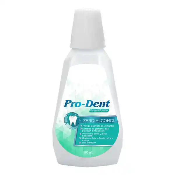 Pro-Dent Enjuague Bucal Zero Alcohol