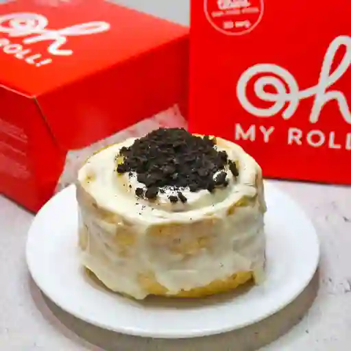 Choco oreo cinnamon roll