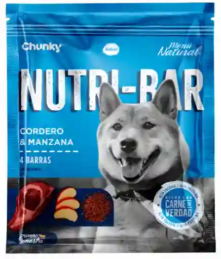 Chunky Snacks Nutri-Bar Snacks Cordero Y Manzana 150 G