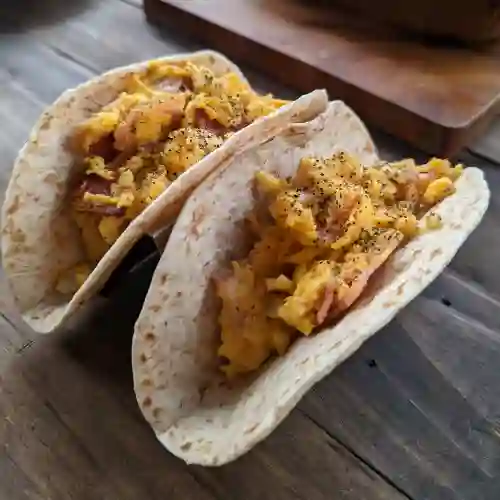 Breakfast Bacon Tacos