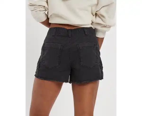 Short Para Mujer Negra American Eagle