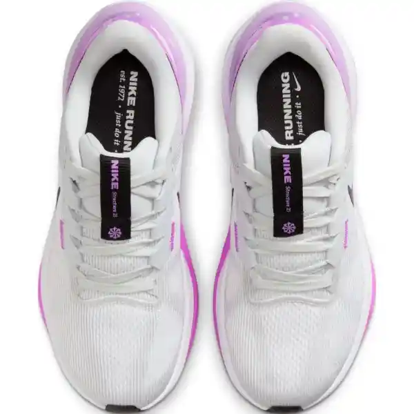 Nike Tenis Air Zoom Structure 25 Mujer Blanco 8 DJ7884-100