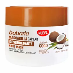 Babaria Mascarilla Capilar Desenredante Aceite de Coco