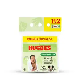 Toallitas Húmedas Huggies Limpieza Efectiva Desechables 192 Und