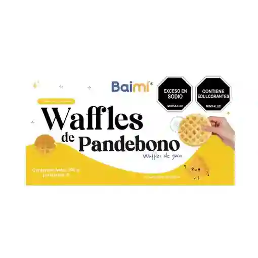 Waffle de Pan de Bono - Baimi