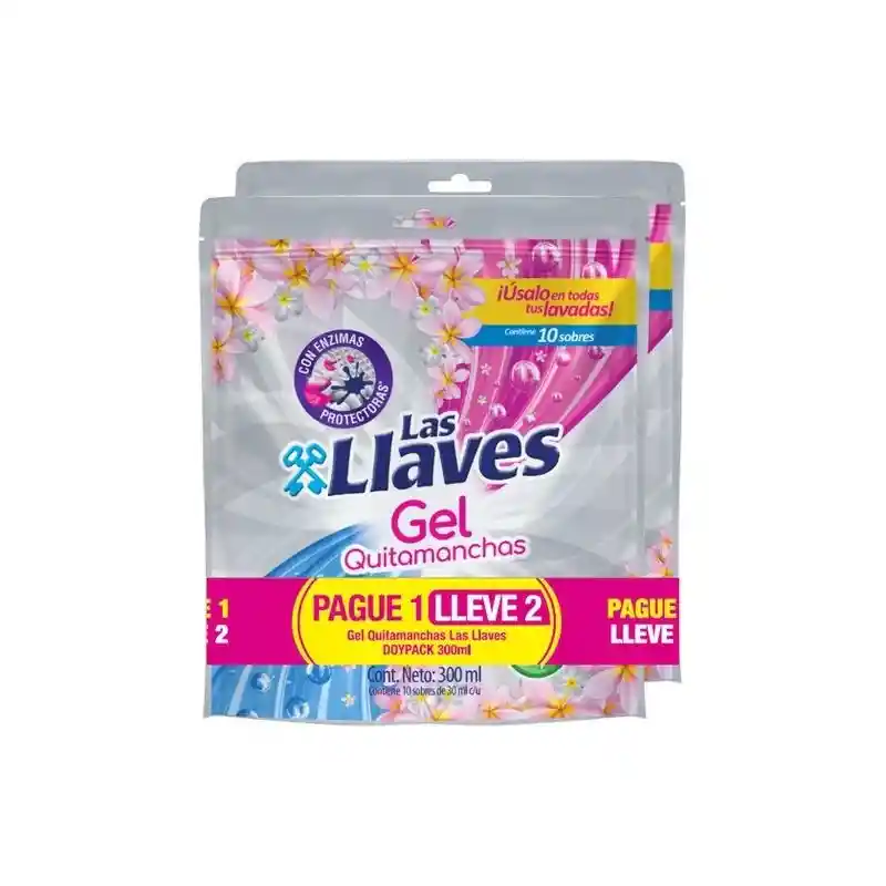 Las Llaves Gel Quitamanchas