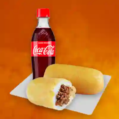 2 Carimañolas + coca cola
