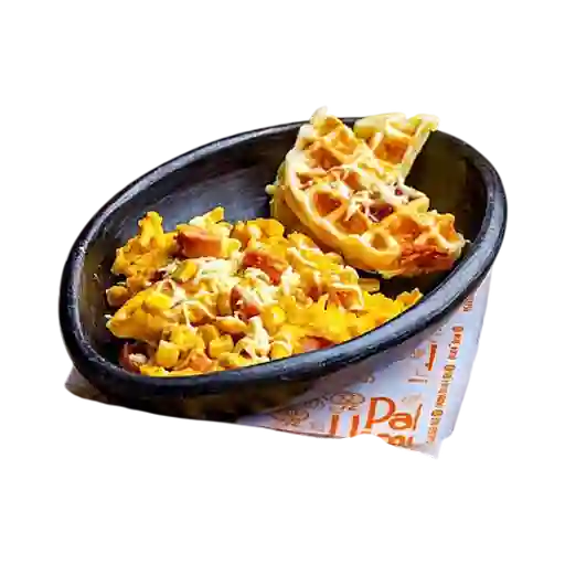 Combo Huevos Racheros y Jugo de Naranja