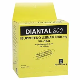 Diantal Analgésico Tabletas 
