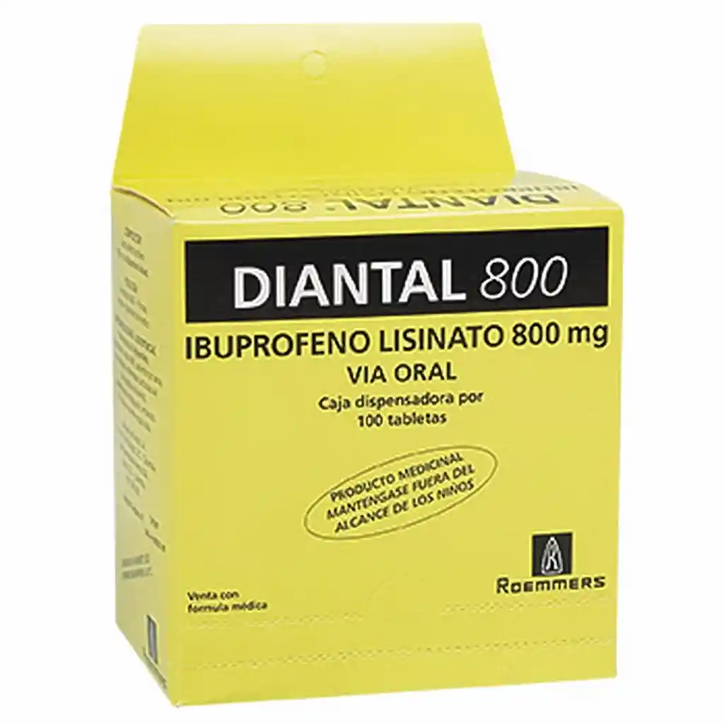 Diantal Analgésico Tabletas 