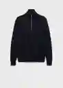 Jersey Tenp Navy Talla M Hombre Mango