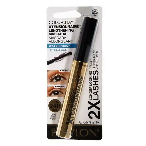 Revlon Máscara Pestañas Black Waterproof