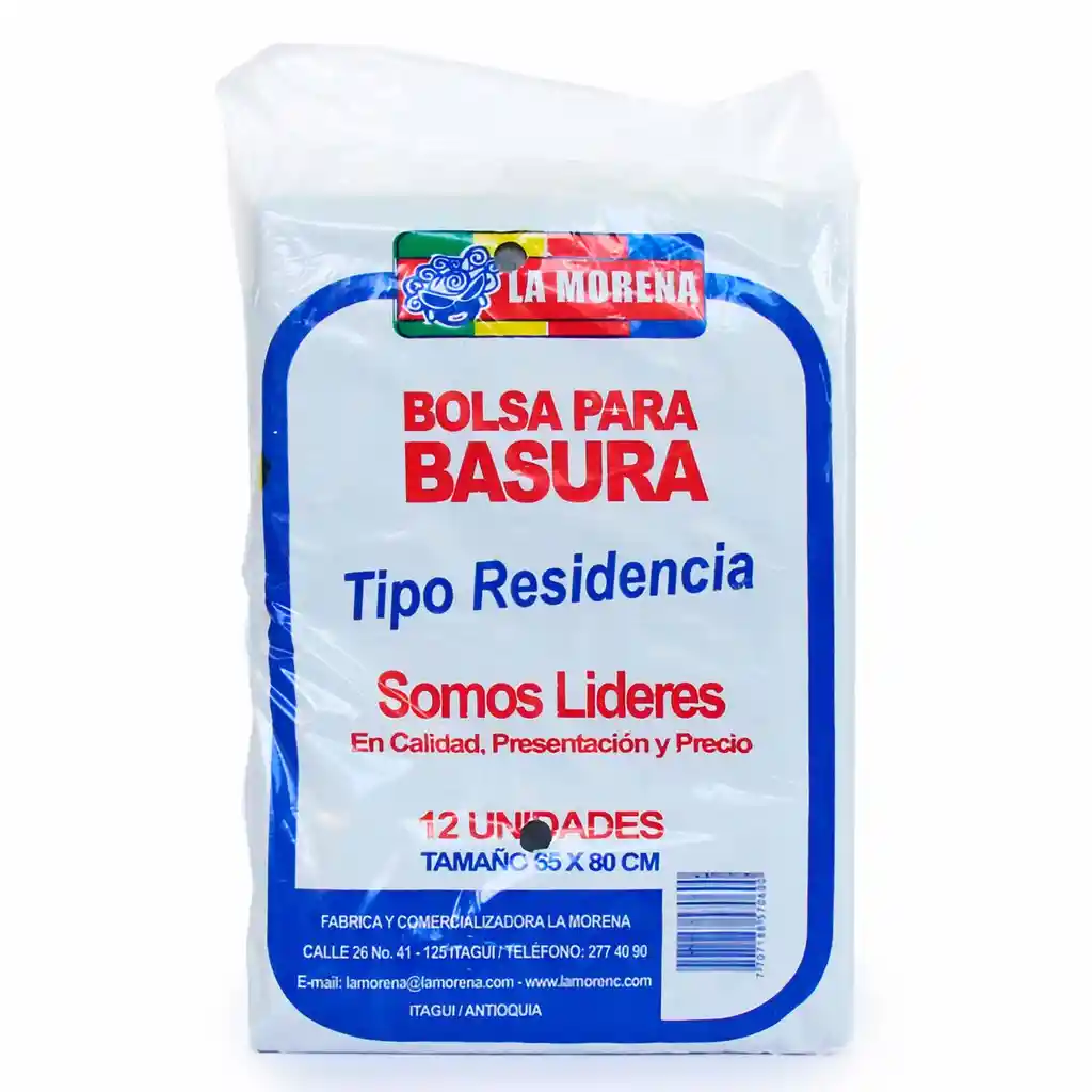 La Morena Bolsa para Basura Tipo Residencia