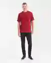Camiseta Manga Corta Duck Graphic Rojo Pasa T M Chevignon
