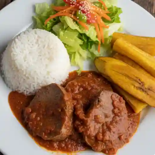 Lengua en salsa