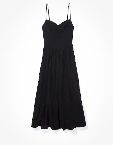 Vestido Mujer Negro Talla X-SMALL 400382732078 American Eagle