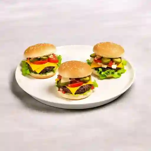 Mini Burger Andres X3