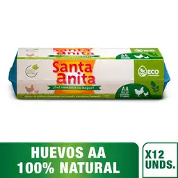 Santa Anita Huevos de Gallina AA