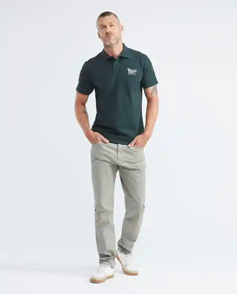 Camiseta Polo Graphic Togs Verde Galloway Talla L Chevignon