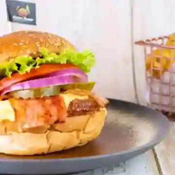 Burger de Pollo Crispy en Combo