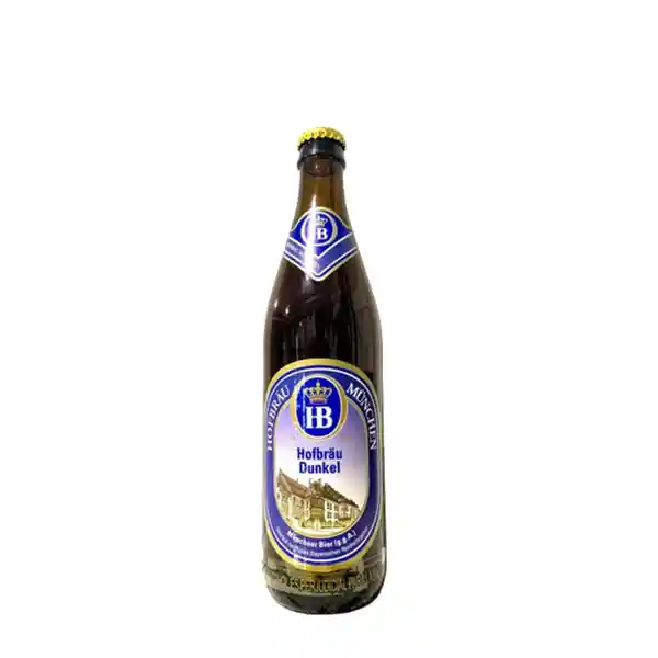 Hofbräu Dunkel Cerveza Munchen Negra Alemana
