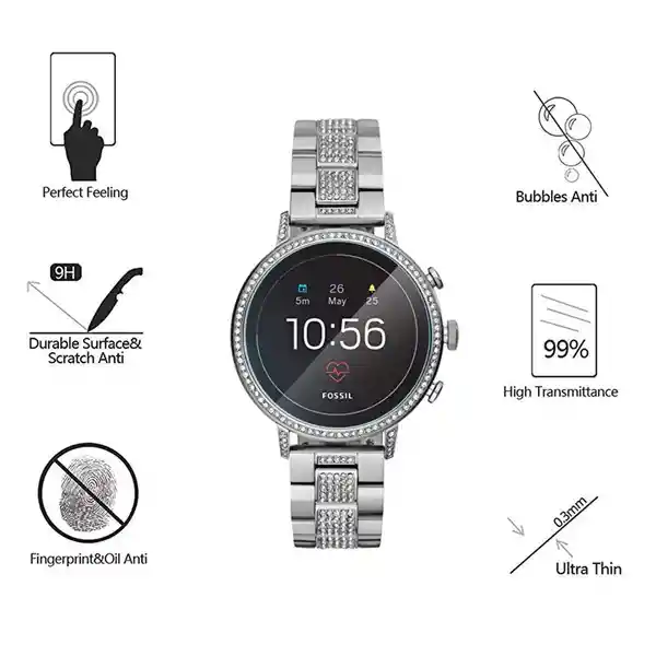 Vidrio Templado Reloj Fossil Gen 4 Explorist