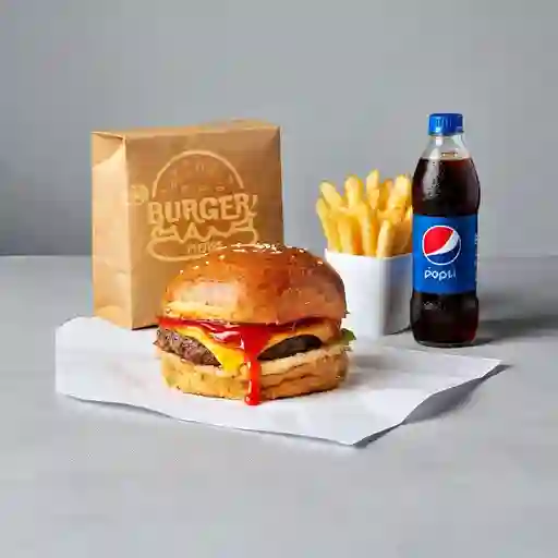 Combo Bbq Please Burger