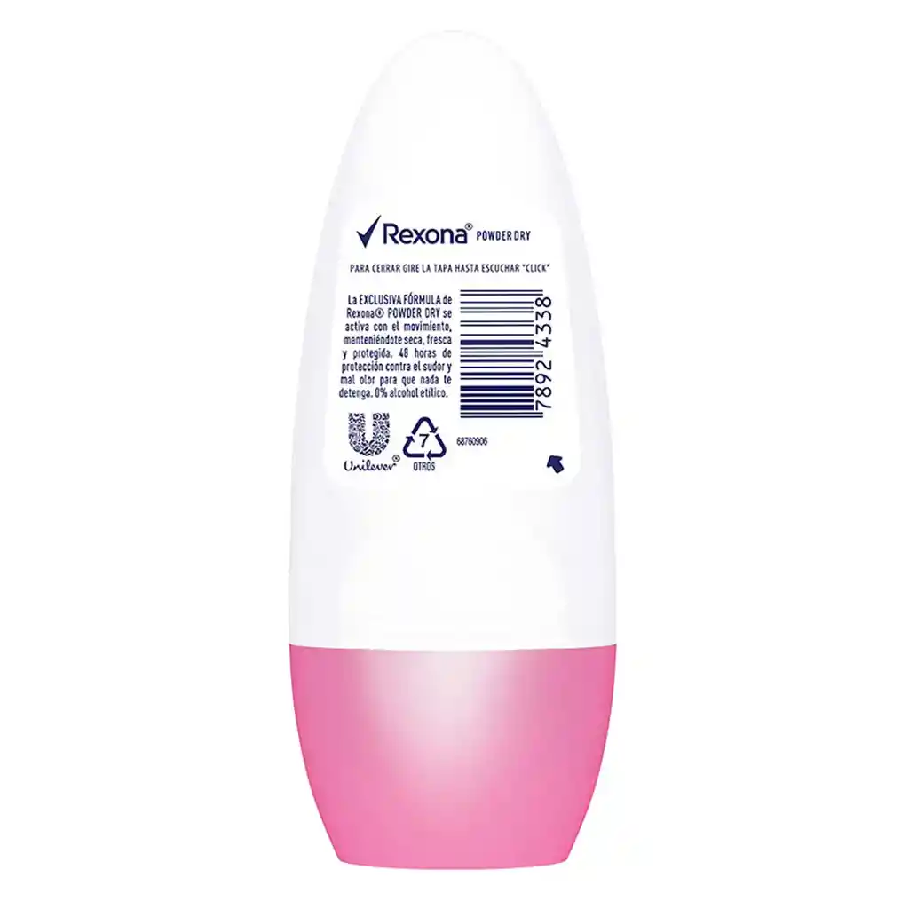 Rexona Antitranspirante Powder Dry en Roll On