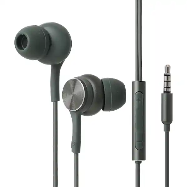 Miniso Audifonos de Cable de Alta Fidelidad Modelo Verde 8474