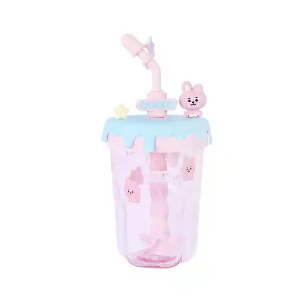 Vaso Pitillo Para Mezclar Baby Cooky 560 mL Serie Bt21 Miniso